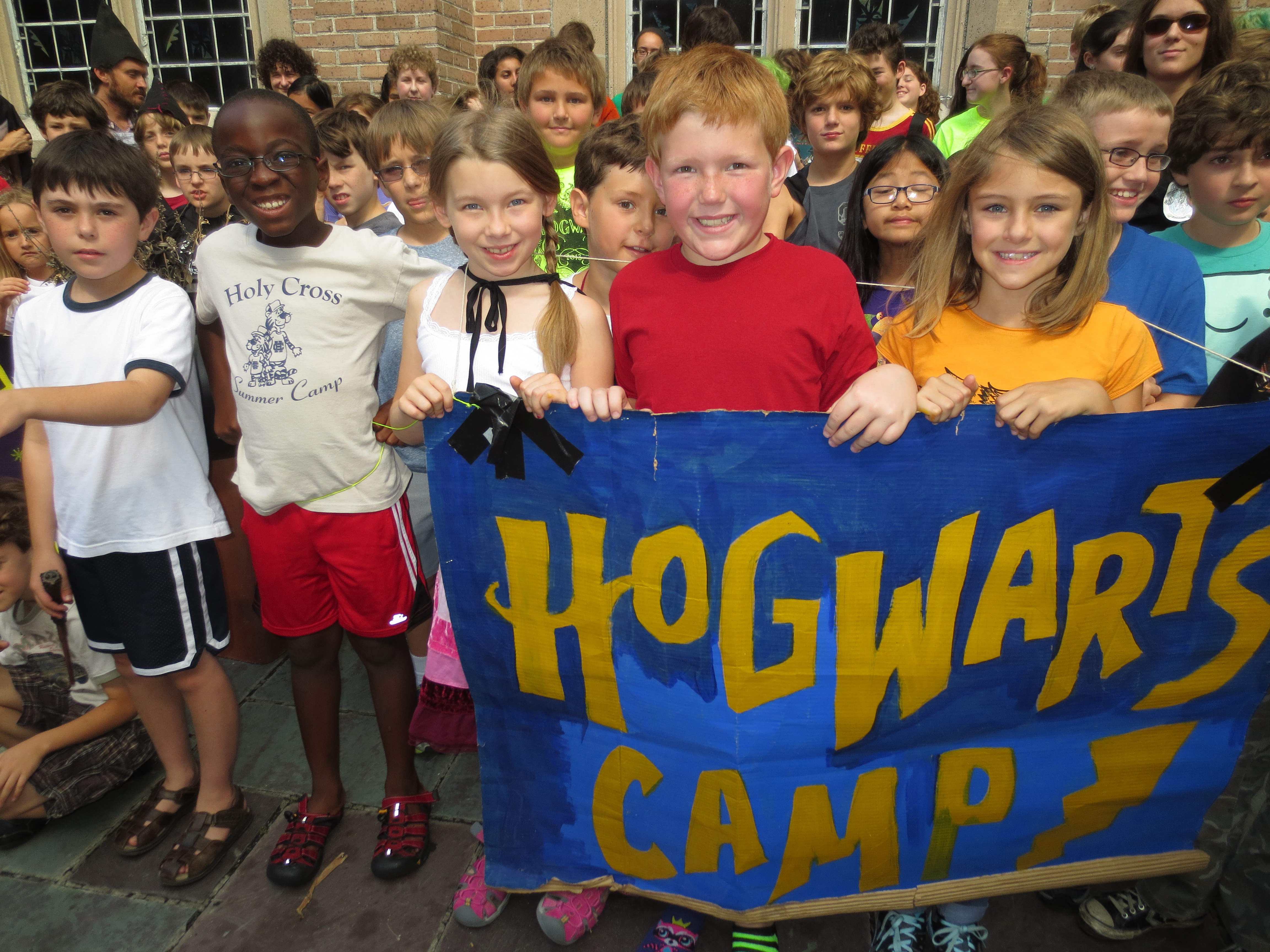Kids at Hogwarts Camp
